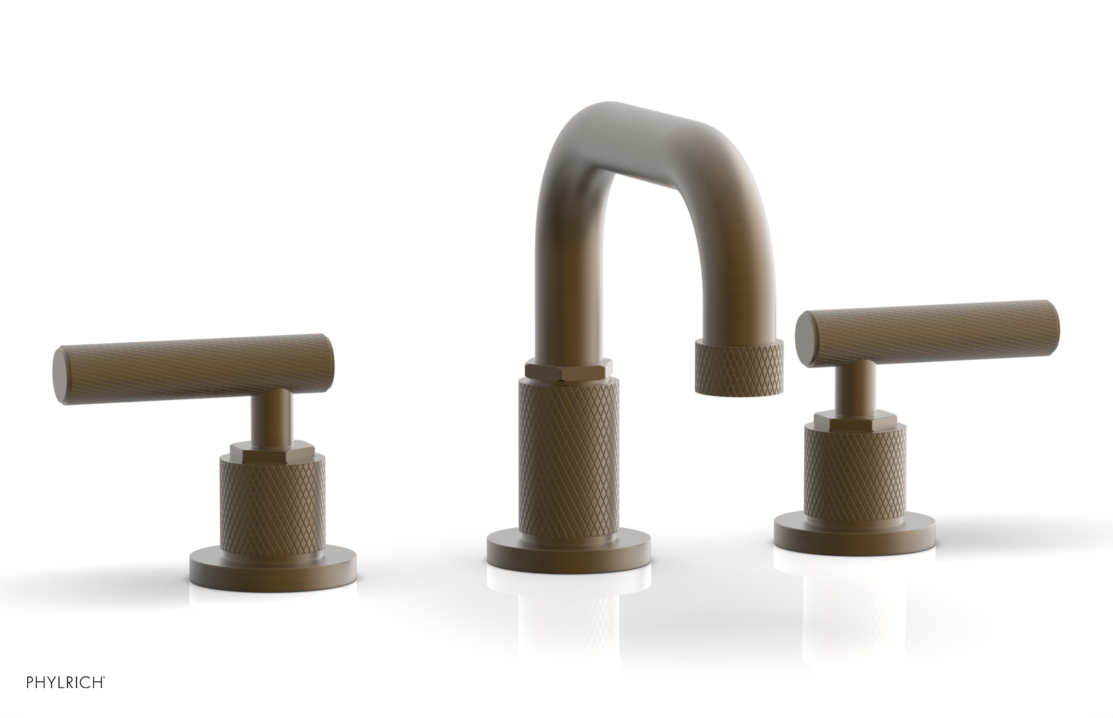 DUSTRIE Widespread Faucet - Lever Handle - Knurled 371-04 — image 1