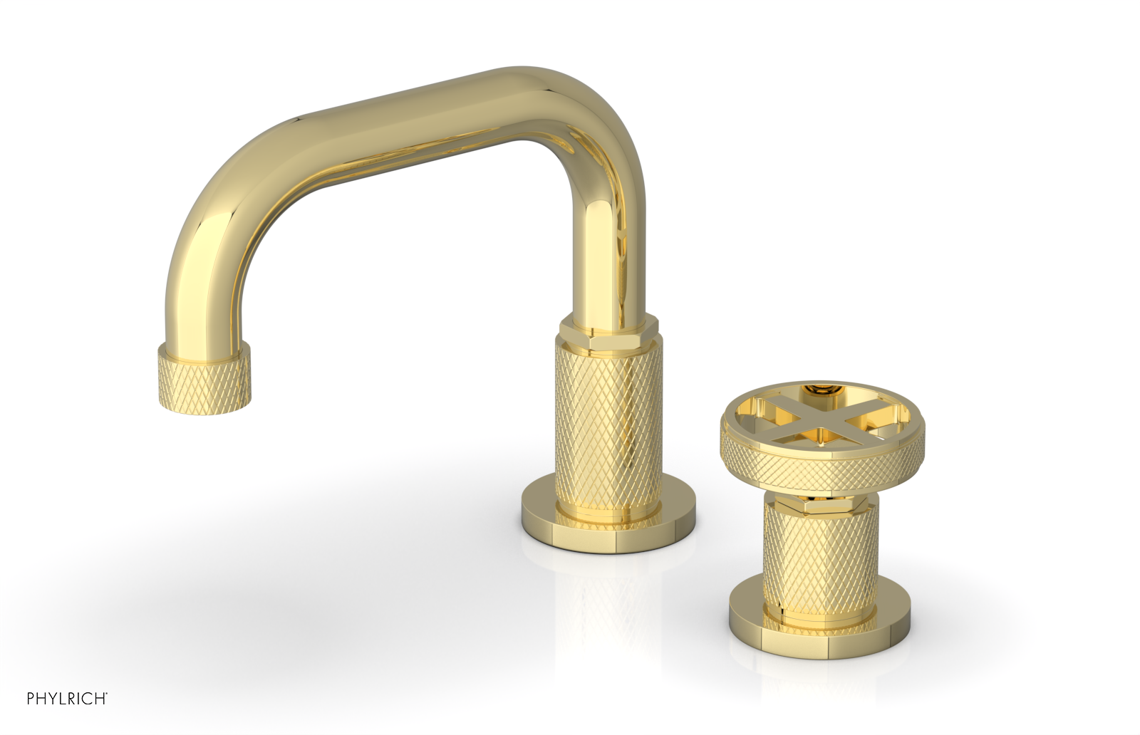 DUSTRIE Single Handle Faucet - Low Spout - Cross Handle 371-07 — image 1