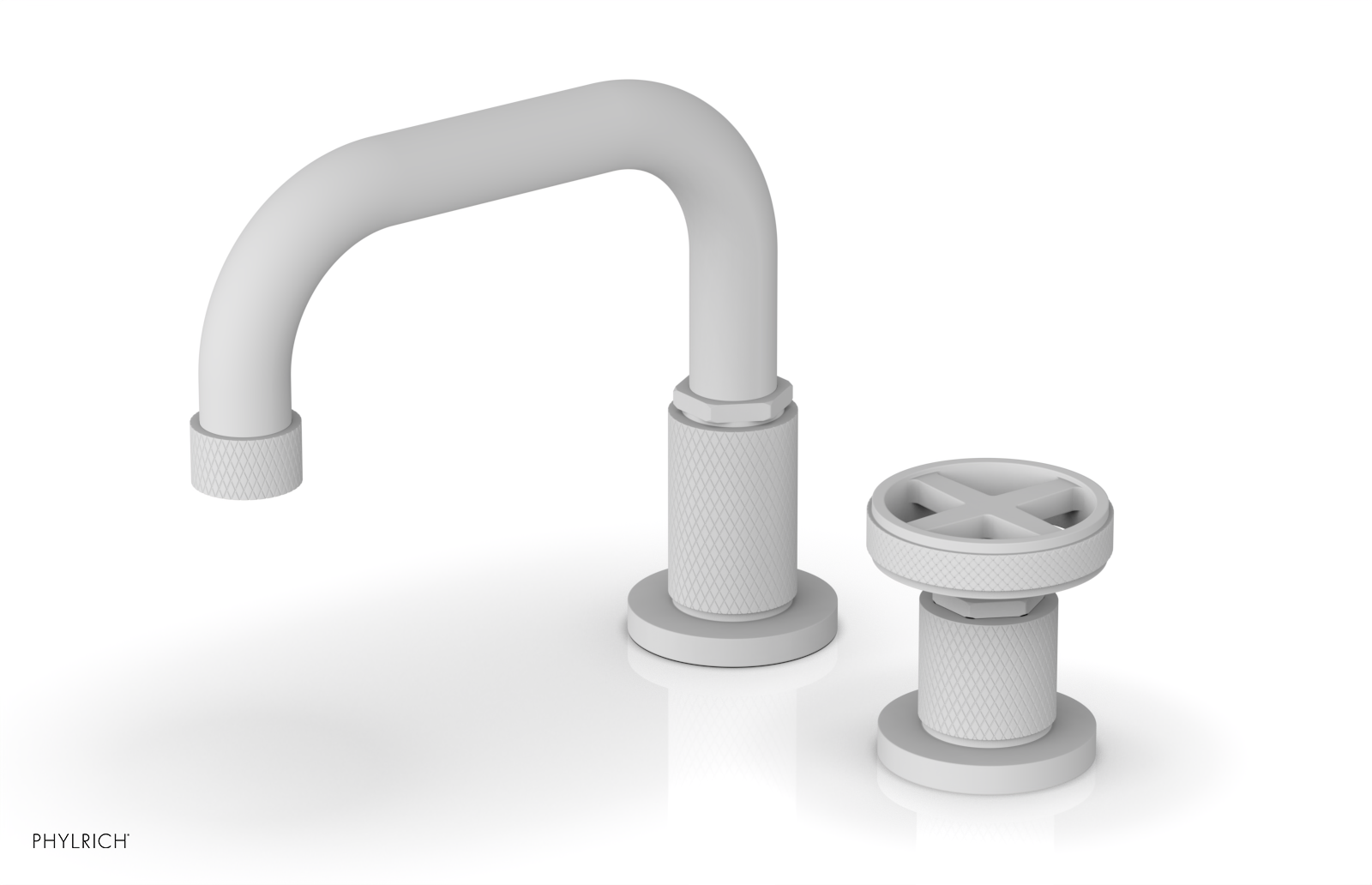 DUSTRIE Single Handle Faucet - Low Spout - Cross Handle 371-07