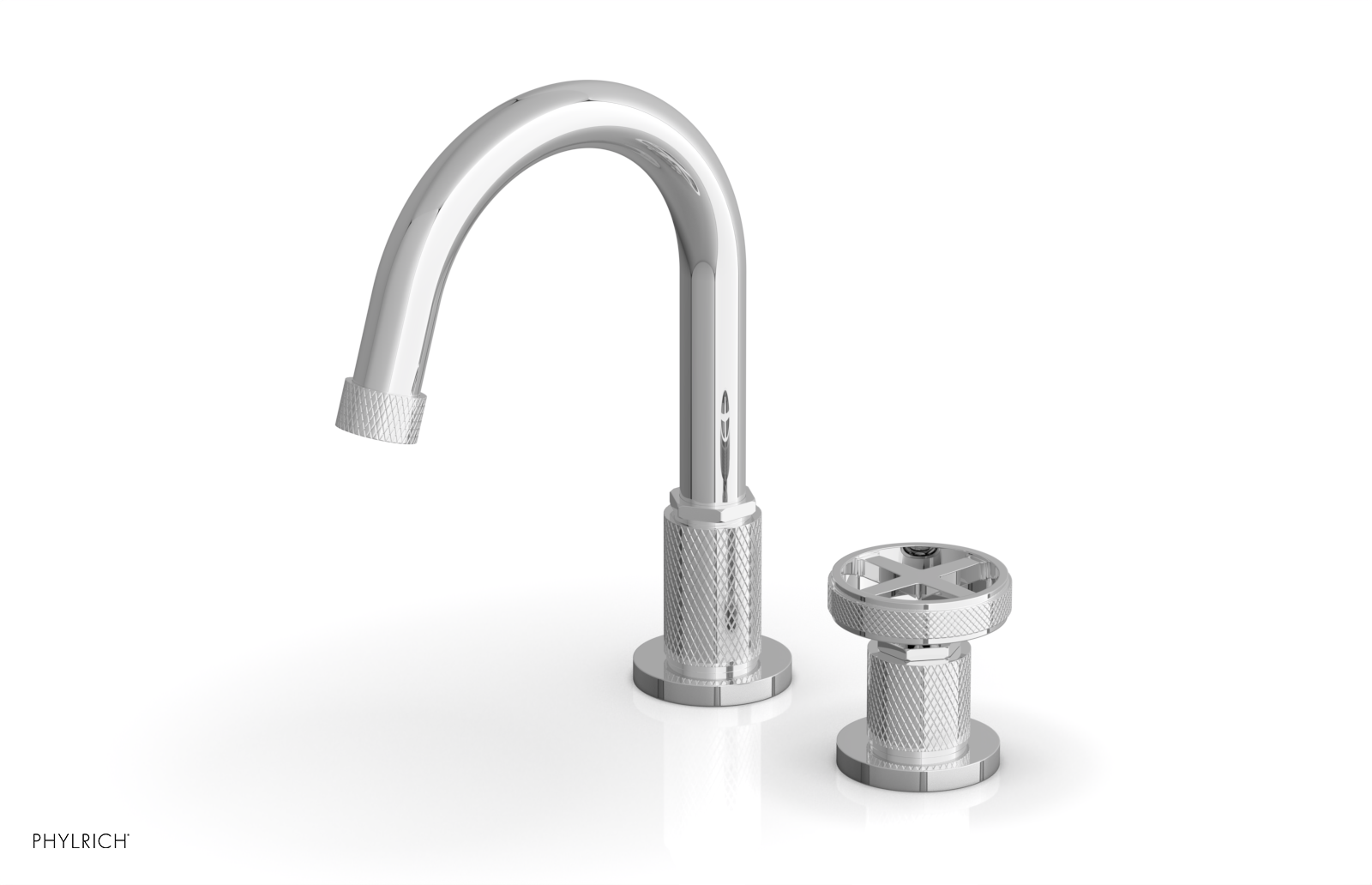 DUSTRIE Single Handle Faucet - High Spout - Cross Handle 371-09