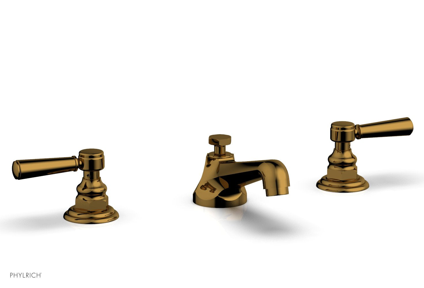 HEX TRADITIONAL Widespread Faucet Lever Handles 500-02 — image 1