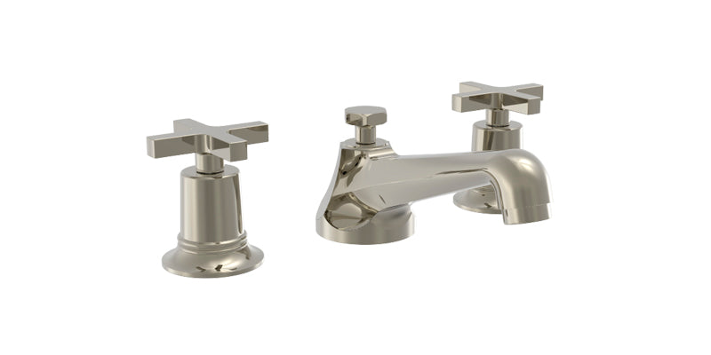 HEX MODERN Widespread Faucet Low Cross Handles 501-01 — thumbnail 3