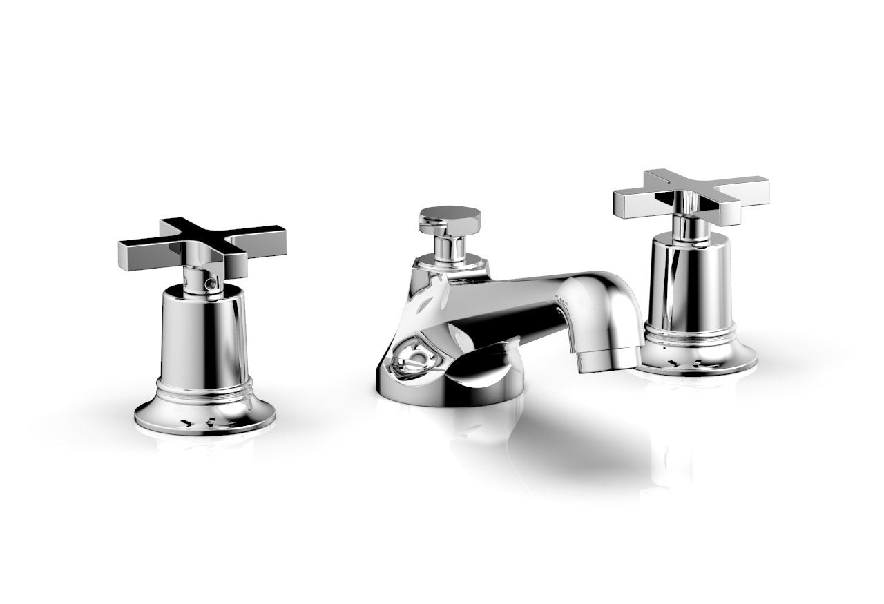 HEX MODERN Widespread Faucet Low Cross Handles 501-01 — thumbnail 2