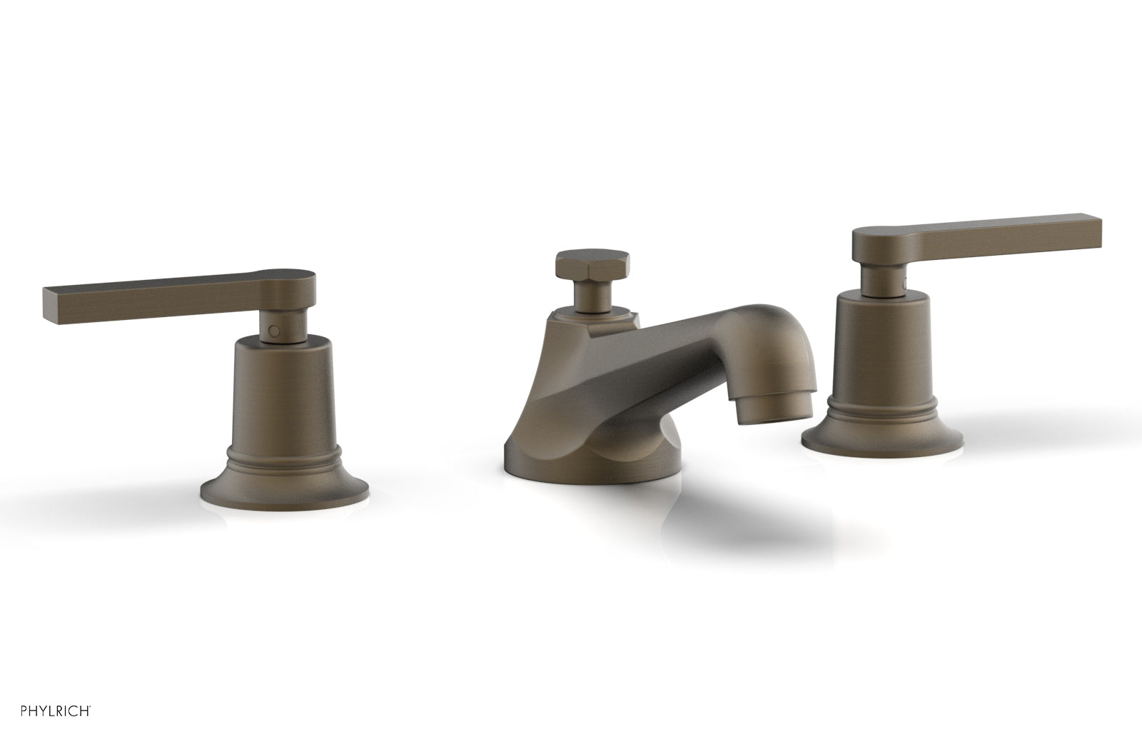 HEX MODERN Widespread Faucet Low Lever Handles 501-02