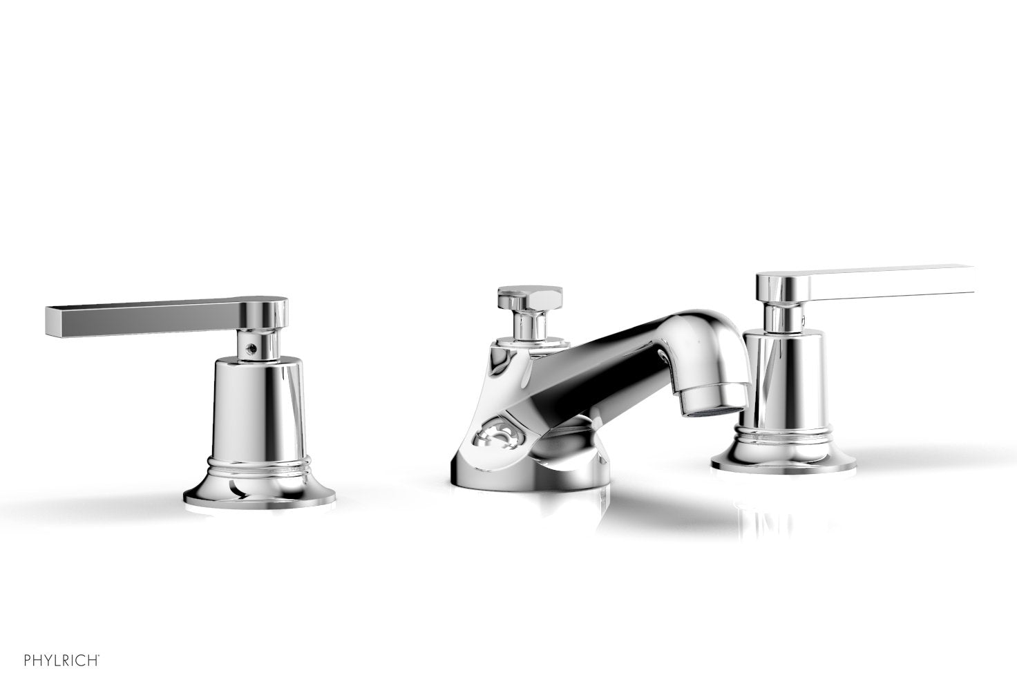 HEX MODERN Widespread Faucet Low Lever Handles 501-02 — thumbnail 2