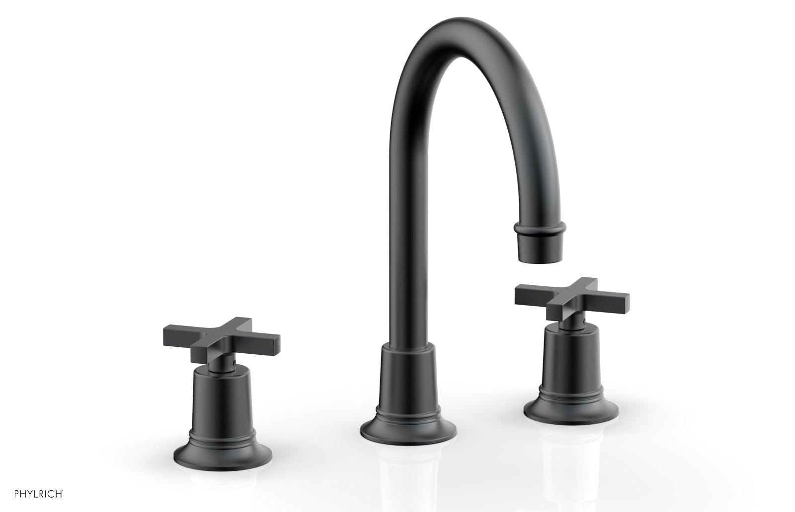 HEX MODERN Widespread Faucet with Cross Handles 501-03