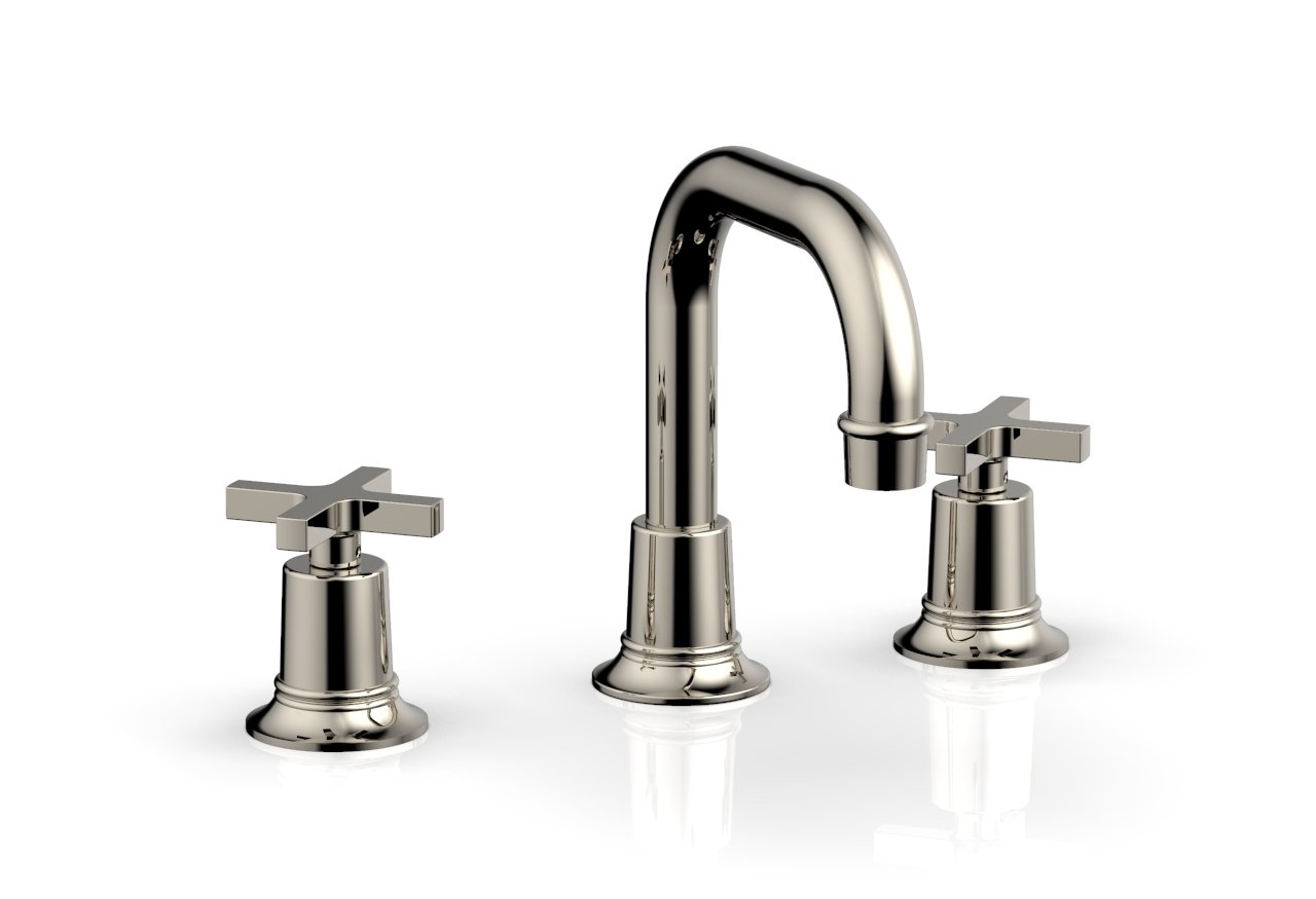 HEX MODERN Widespread Faucet - Cross Handles 501-05 — thumbnail 3
