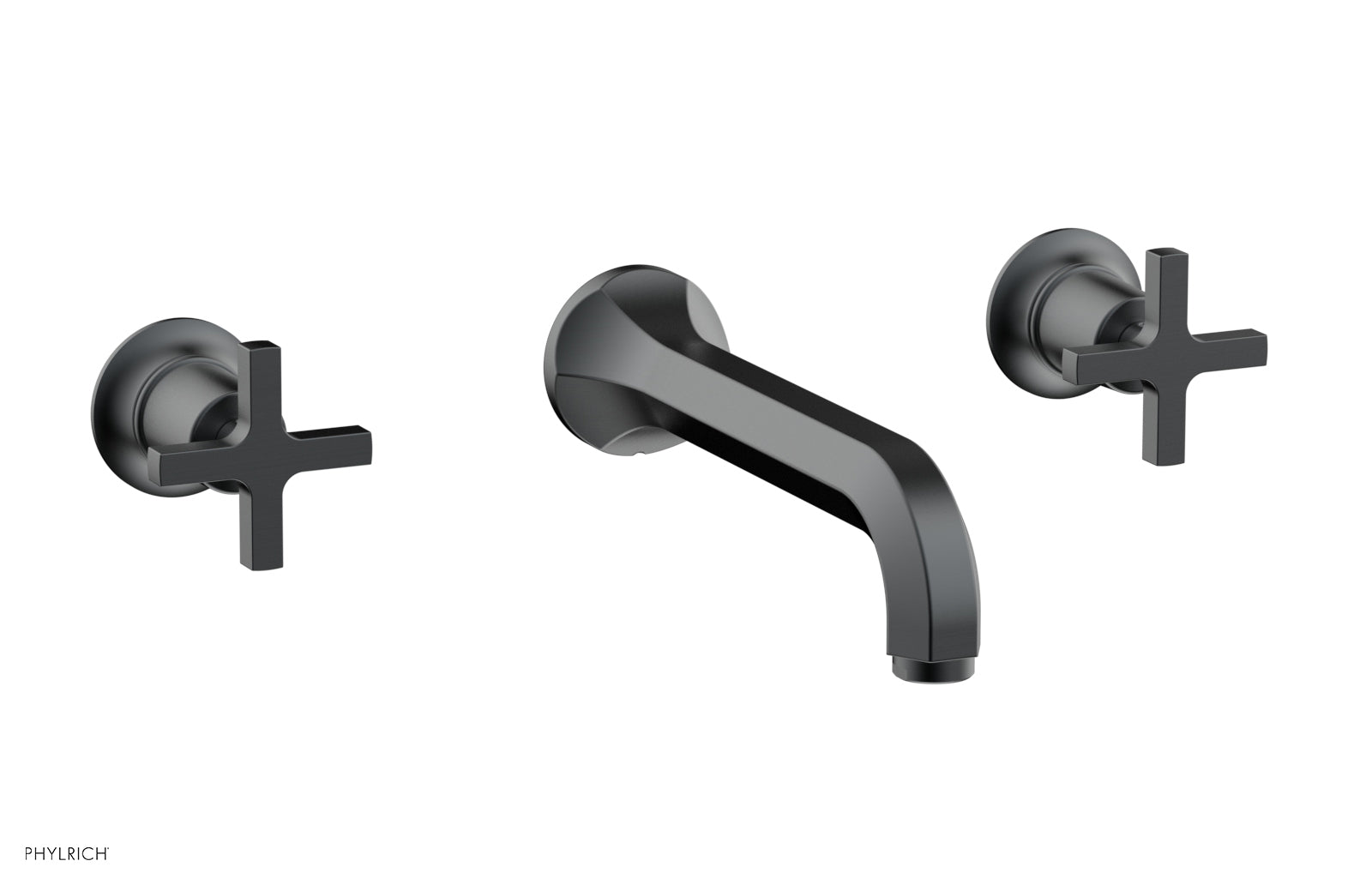 HEX MODERN Wall Lavatory Set - Cross Handles 501-11