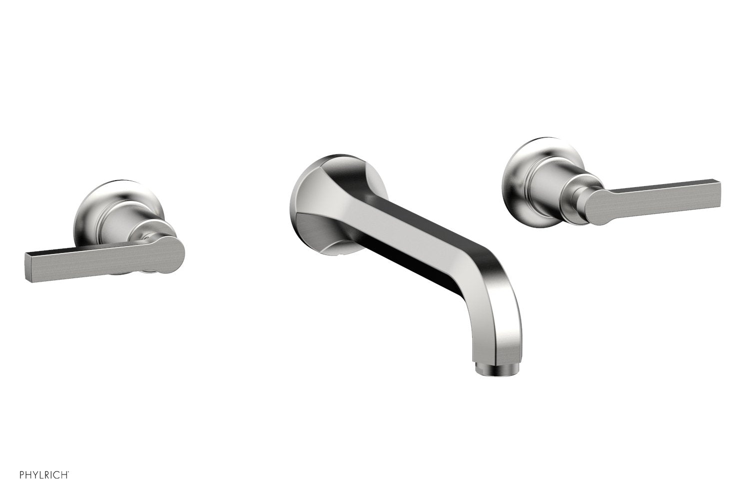 HEX MODERN Wall Lavatory Set - Lever Handles 501-12 — image 1