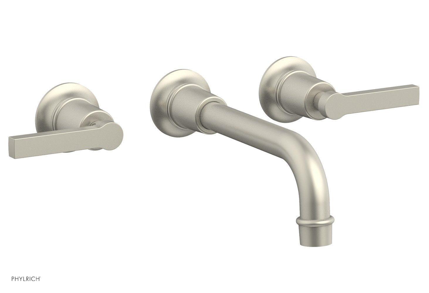 HEX MODERN Wall Lavatory Set with Lever Handles 501-14