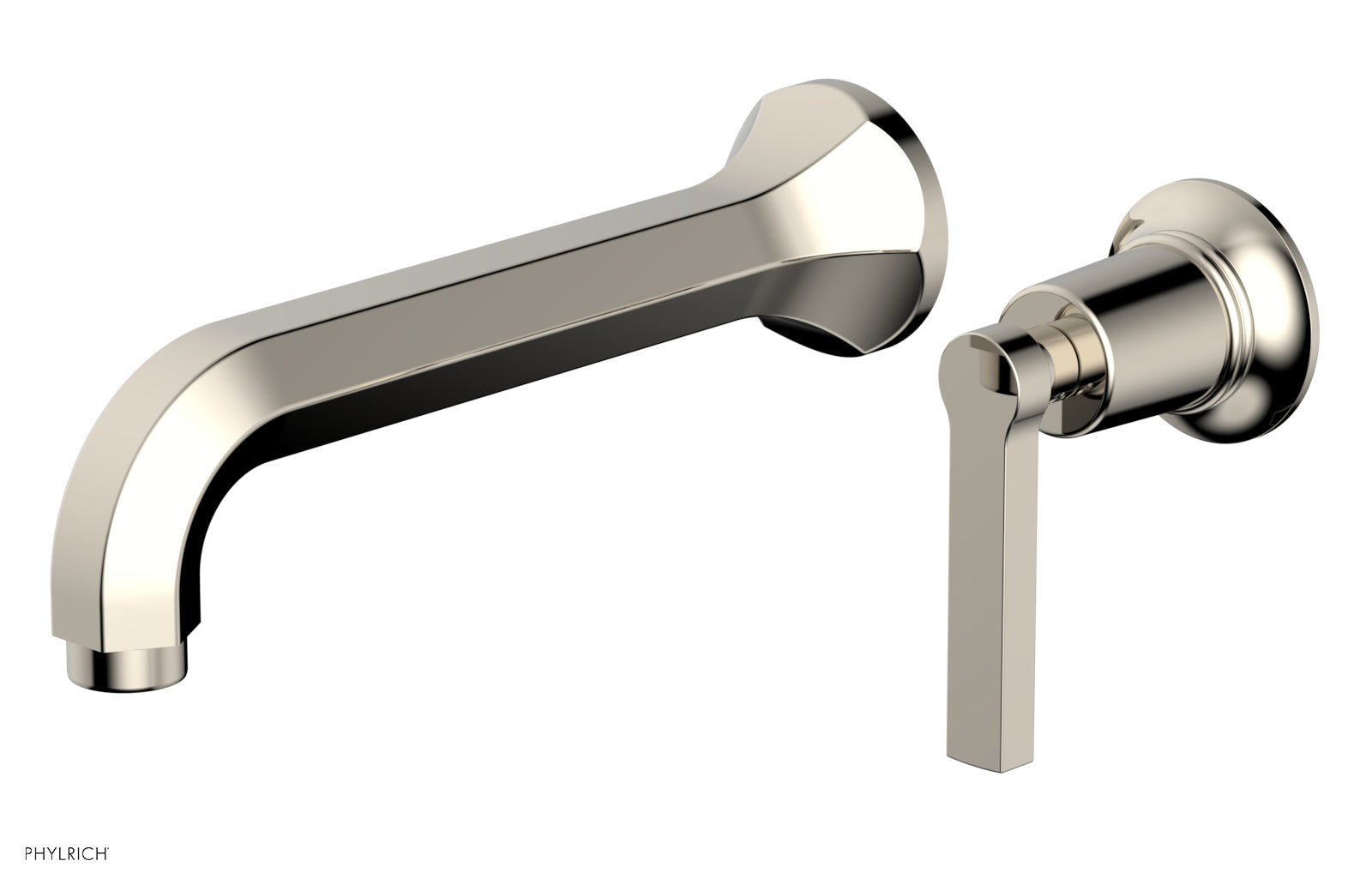 HEX MODERN Single Handle Wall Lavatory Set - Lever Handle 501-16 — thumbnail 3