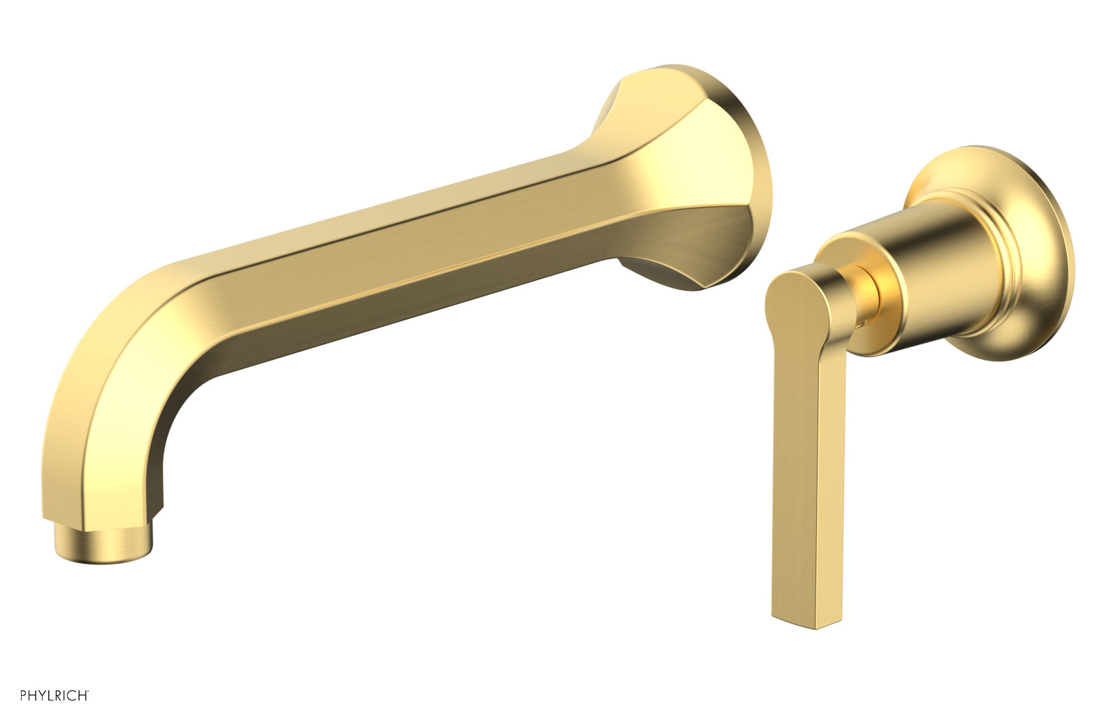 HEX MODERN Single Handle Wall Lavatory Set - Lever Handle 501-16