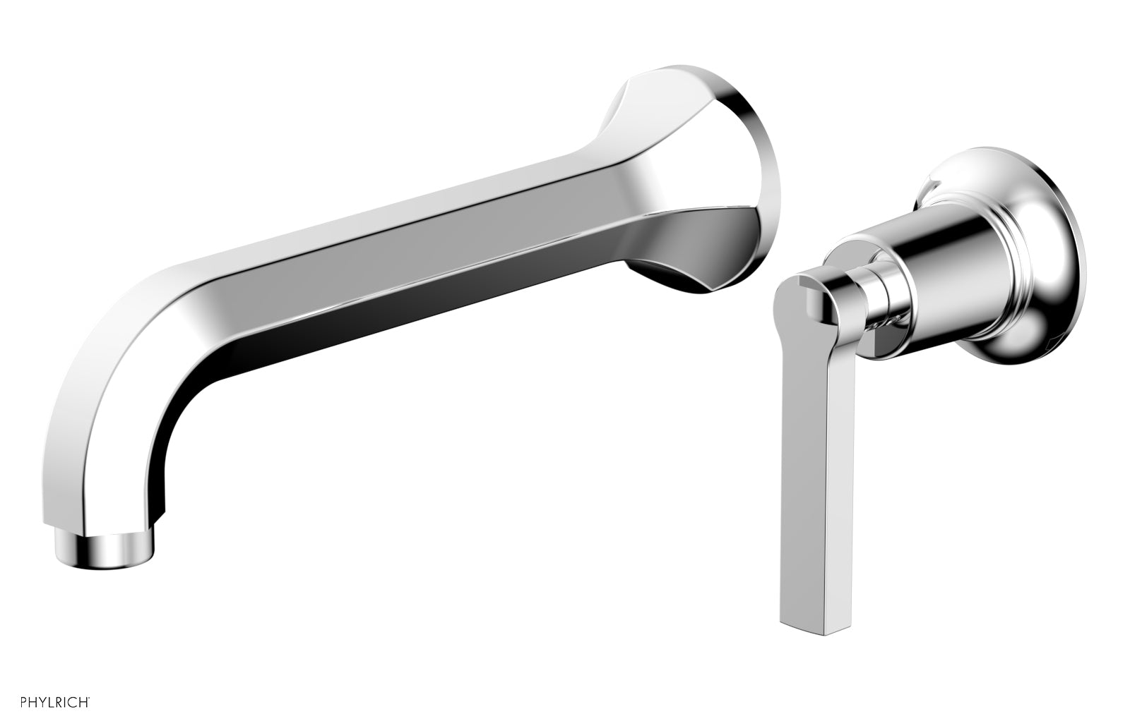 HEX MODERN Single Handle Wall Lavatory Set - Lever Handle 501-16 — image 1