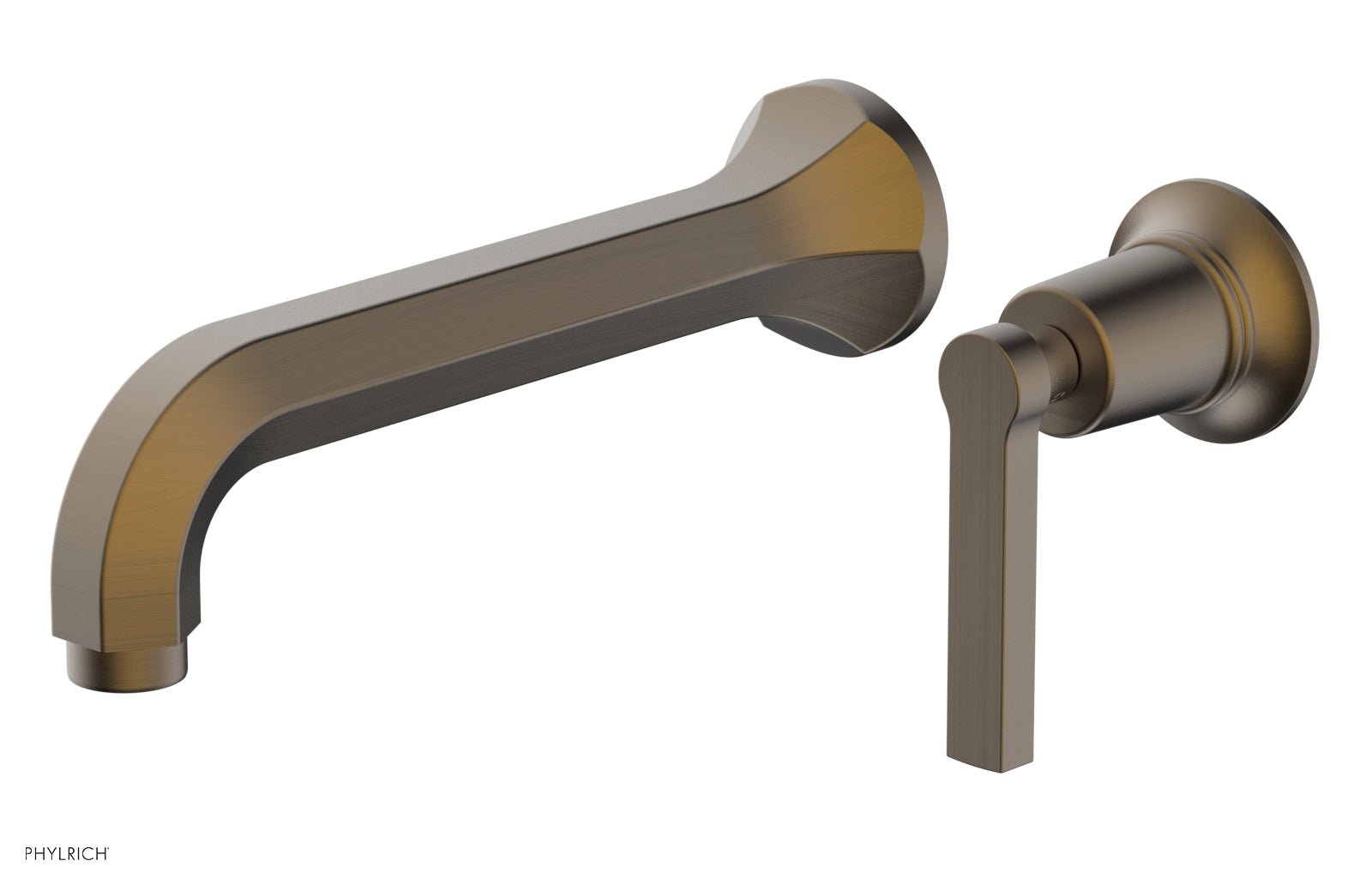 HEX MODERN Single Handle Wall Lavatory Set - Lever Handle 501-16