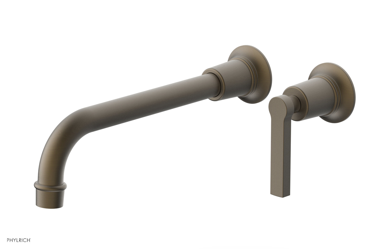 HEX MODERN 10" Single Handle Wall Lavatory Set - Lever Handle 501-18-10