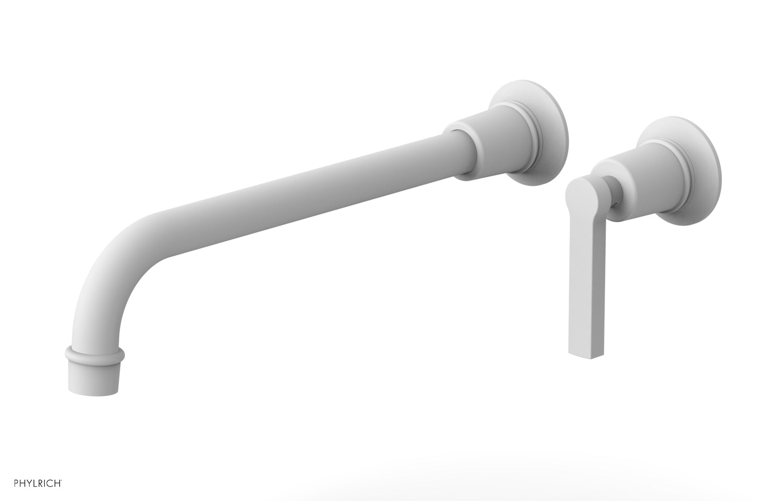 HEX MODERN 12" Single Handle Wall Lavatory Set - Lever Handle 501-18-12