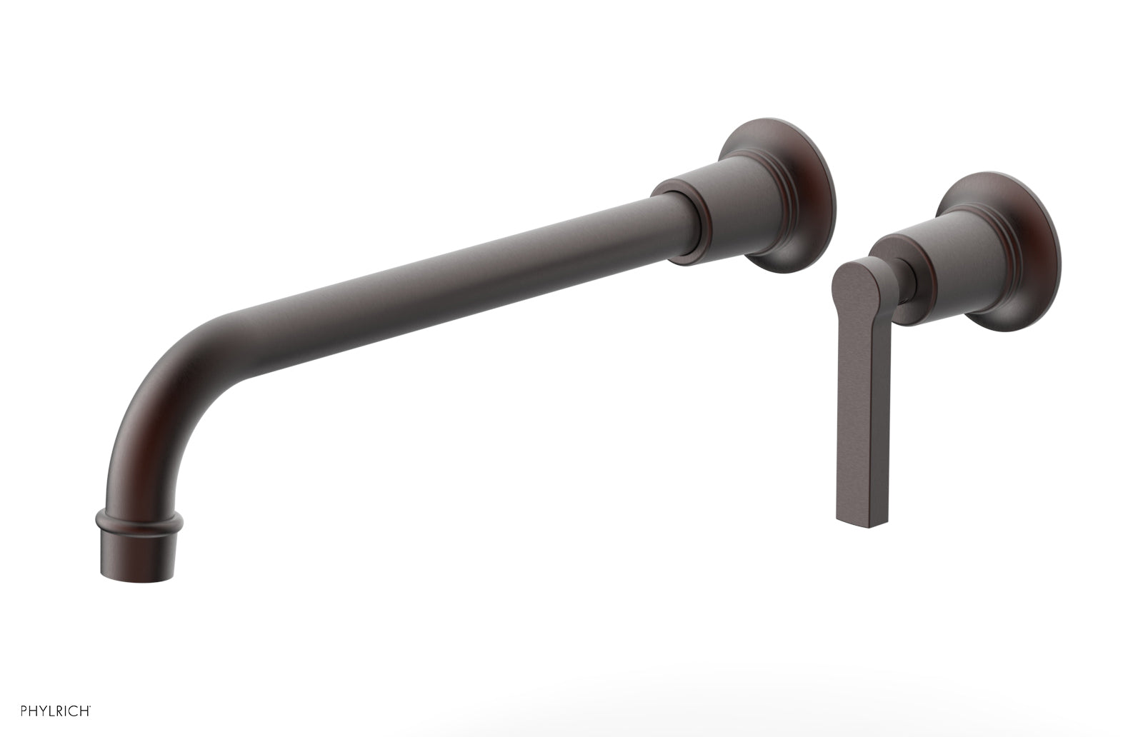 HEX MODERN 12" Single Handle Wall Lavatory Set - Lever Handle 501-18-12 — image 1