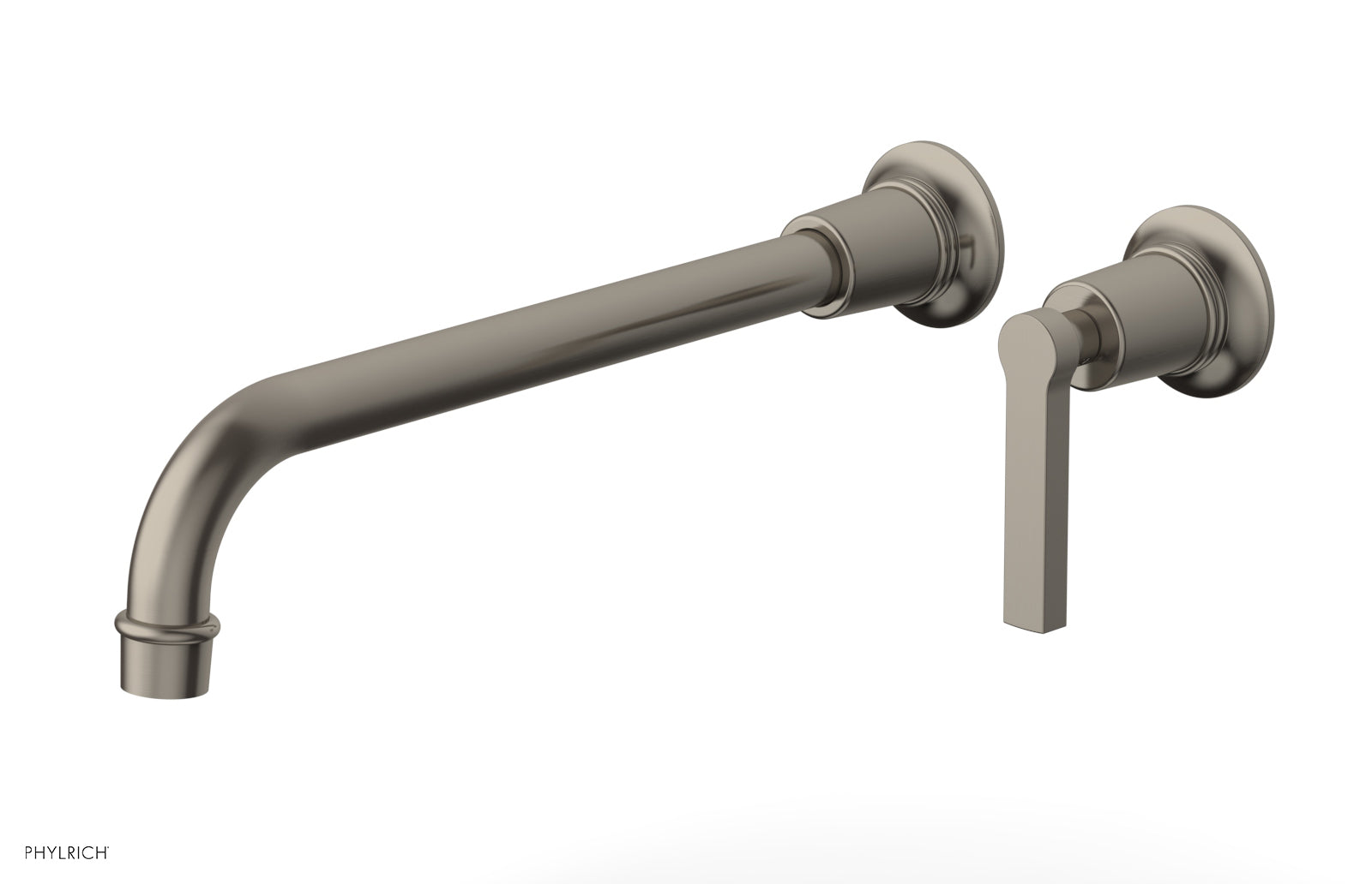 HEX MODERN 12" Single Handle Wall Lavatory Set - Lever Handle 501-18-12 — image 1