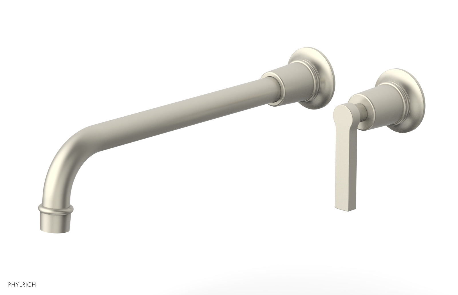 HEX MODERN 12" Single Handle Wall Lavatory Set - Lever Handle 501-18-12