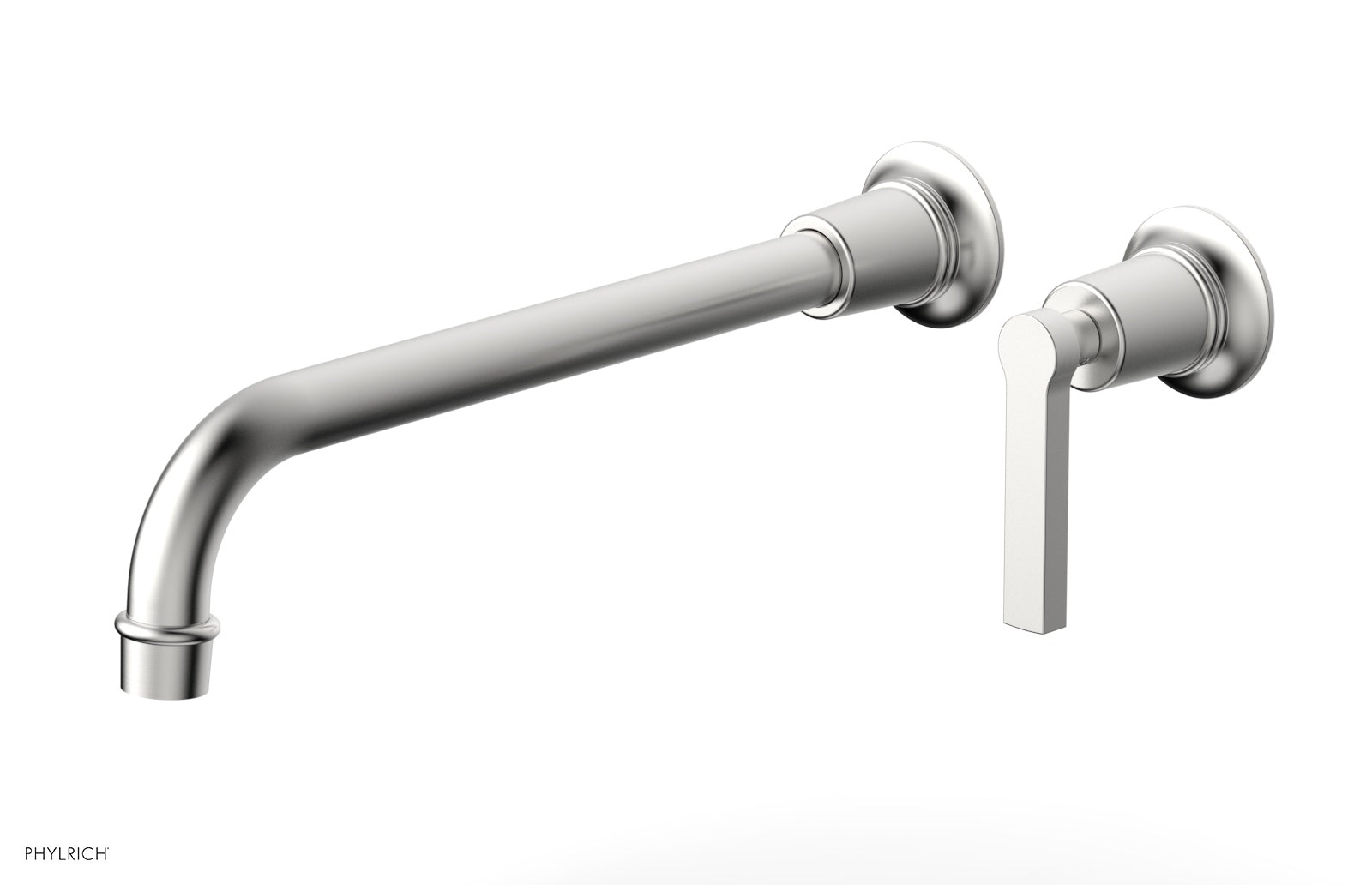 HEX MODERN 12" Single Handle Wall Lavatory Set - Lever Handle 501-18-12