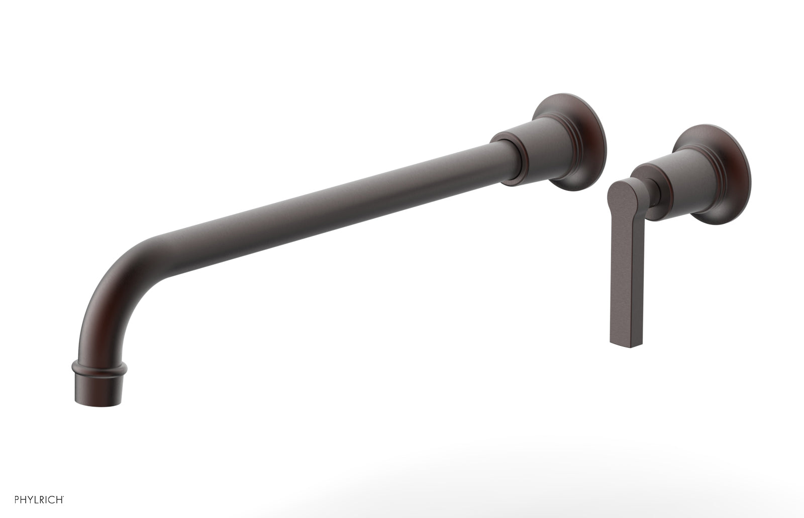 HEX MODERN 14" Single Handle Wall Lavatory Set - Lever Handle 501-18-14 — image 1