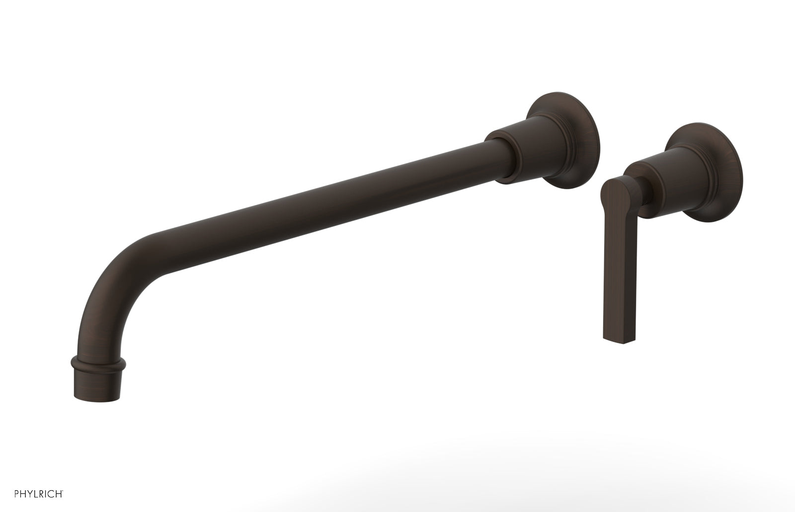 HEX MODERN 14" Single Handle Wall Lavatory Set - Lever Handle 501-18-14 — image 1