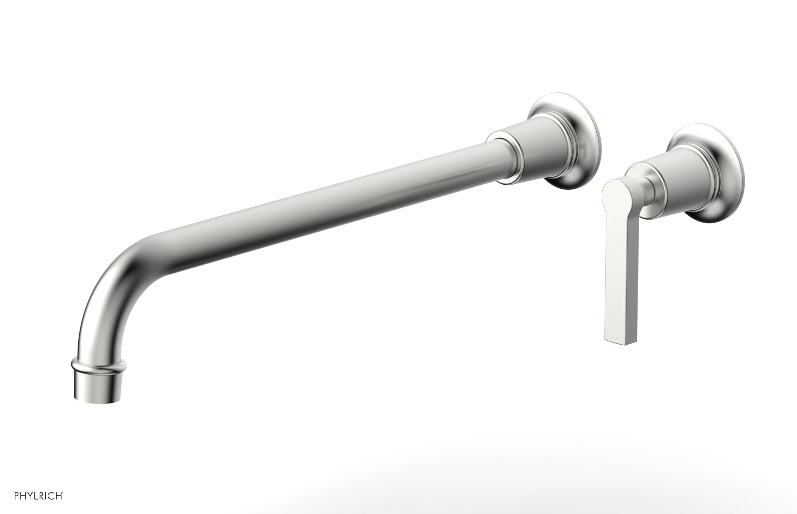 HEX MODERN 14" Single Handle Wall Lavatory Set - Lever Handle 501-18-14