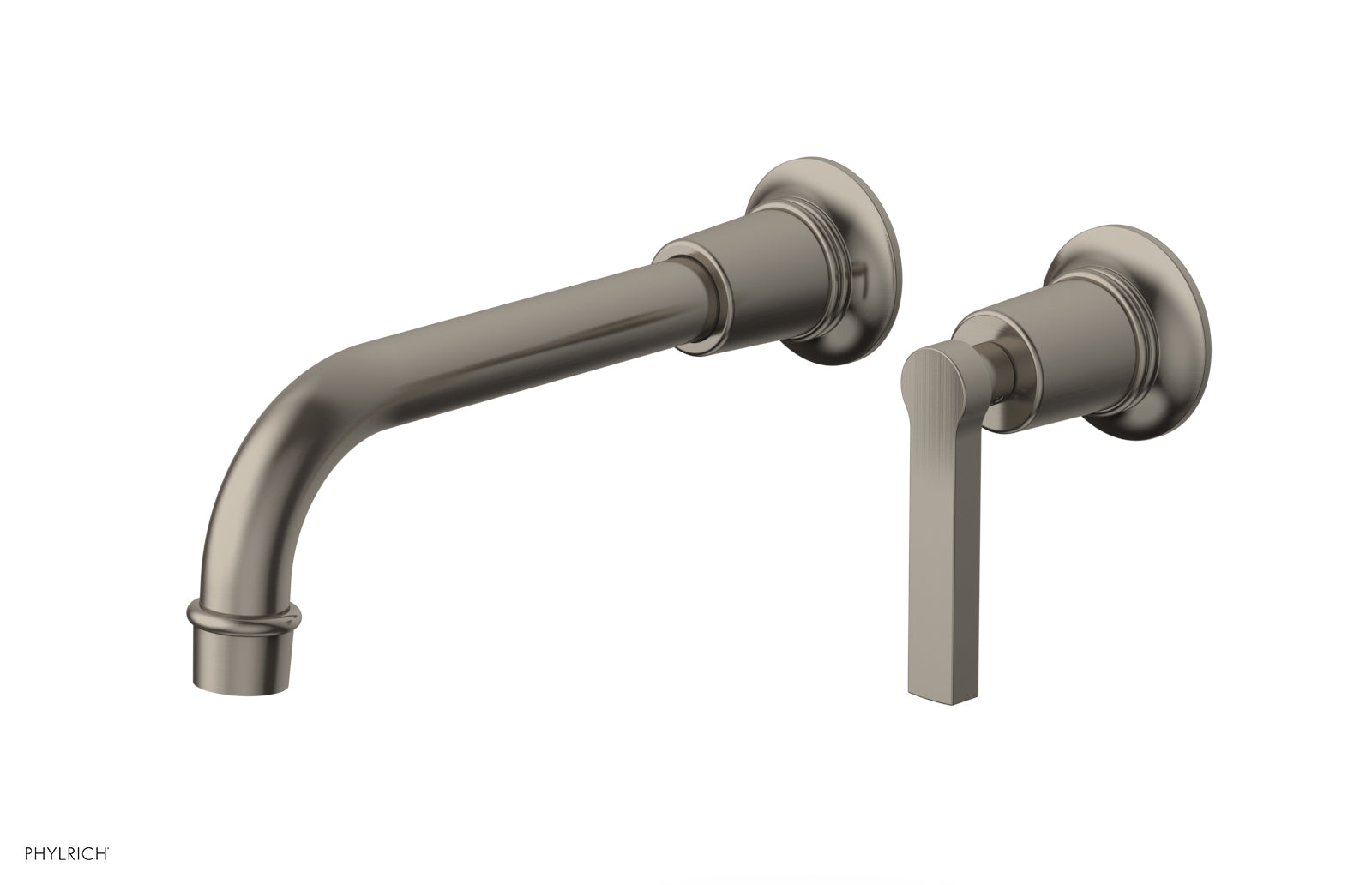 HEX MODERN Single Handle Wall Lavatory Set - Lever Handle 501-18