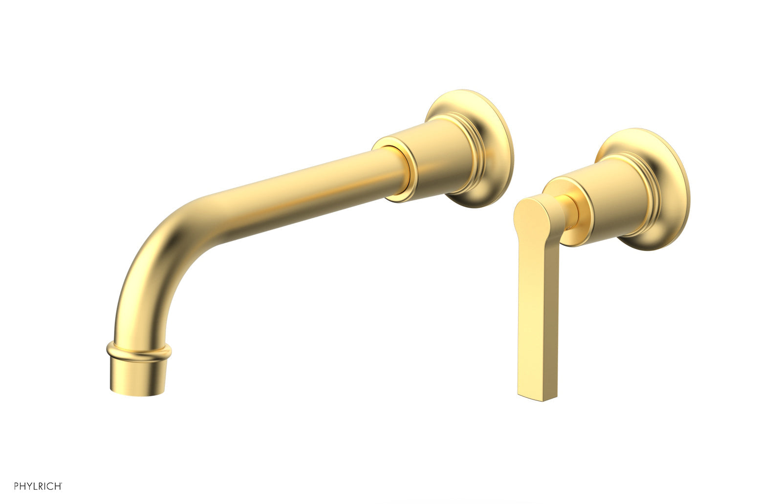 HEX MODERN Single Handle Wall Lavatory Set - Lever Handle 501-18 — image 1