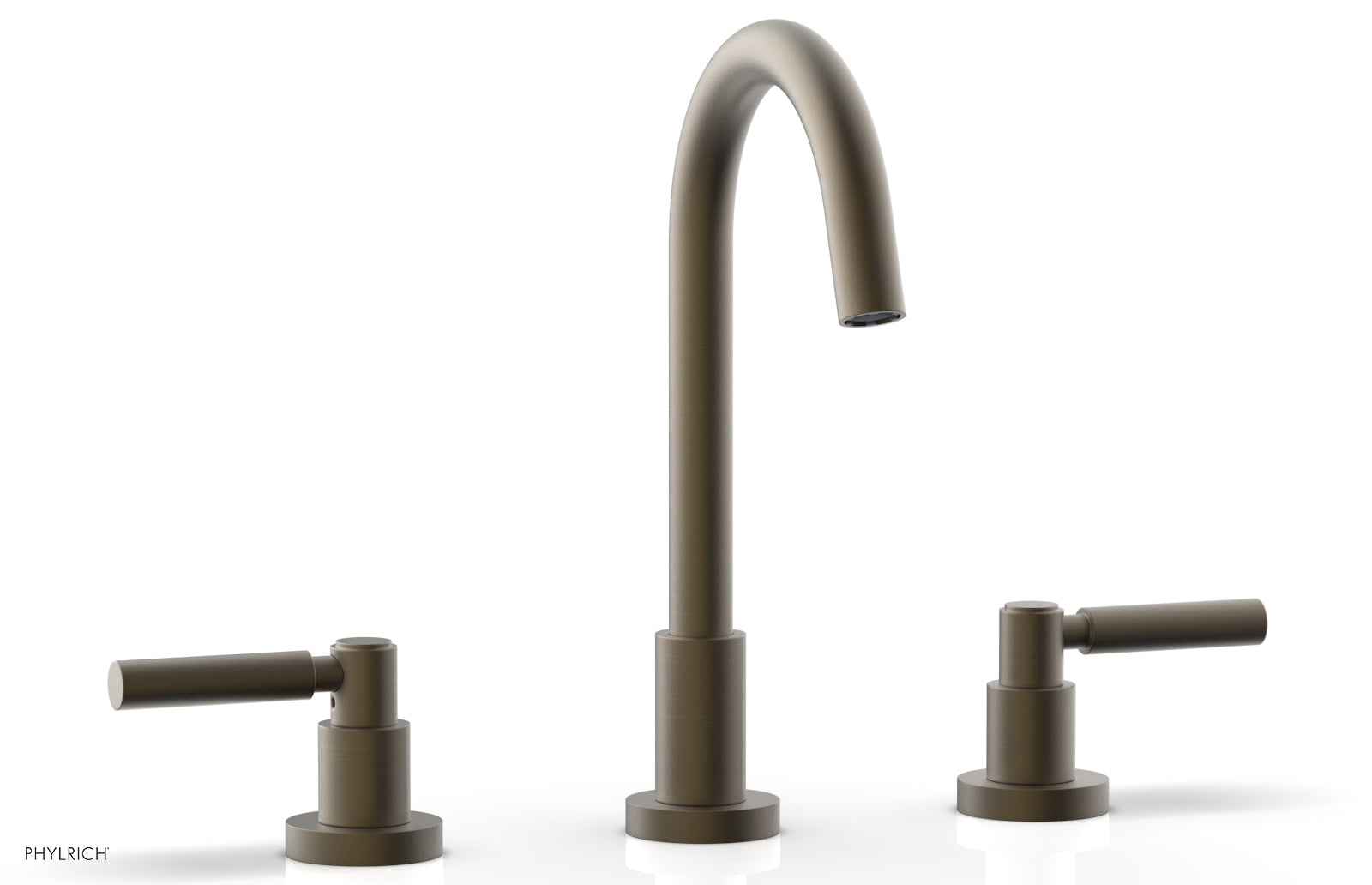 BASIC Widespread Faucet, 10 1/2" High Spout, Lever Handles D130