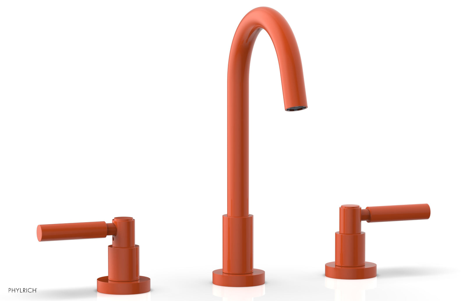 BASIC Widespread Faucet, 10 1/2" High Spout, Lever Handles D130 — image 1