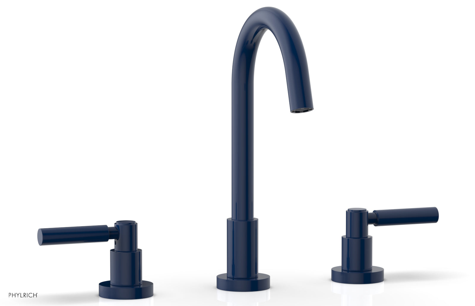 BASIC Widespread Faucet, 10 1/2" High Spout, Lever Handles D130 — image 1