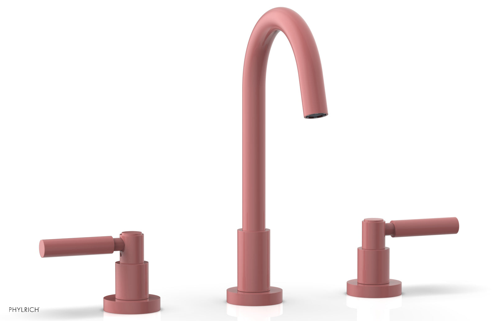 BASIC Widespread Faucet, 10 1/2" High Spout, Lever Handles D130 — image 1