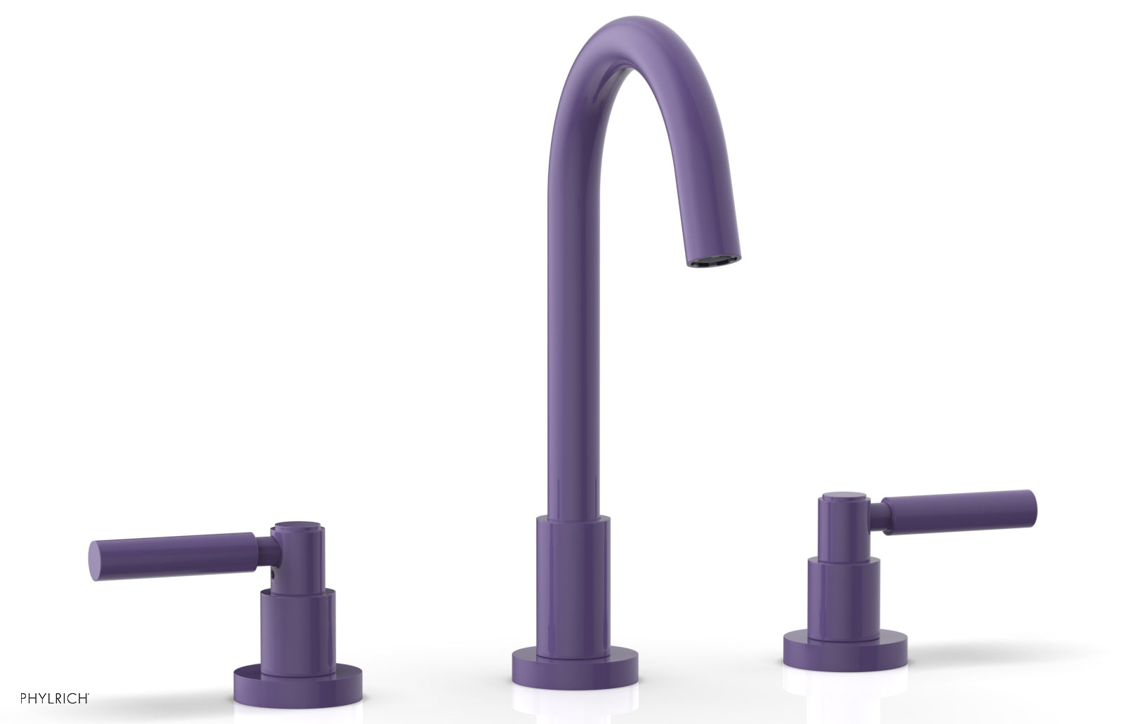 BASIC Widespread Faucet, 10 1/2" High Spout, Lever Handles D130 — image 1