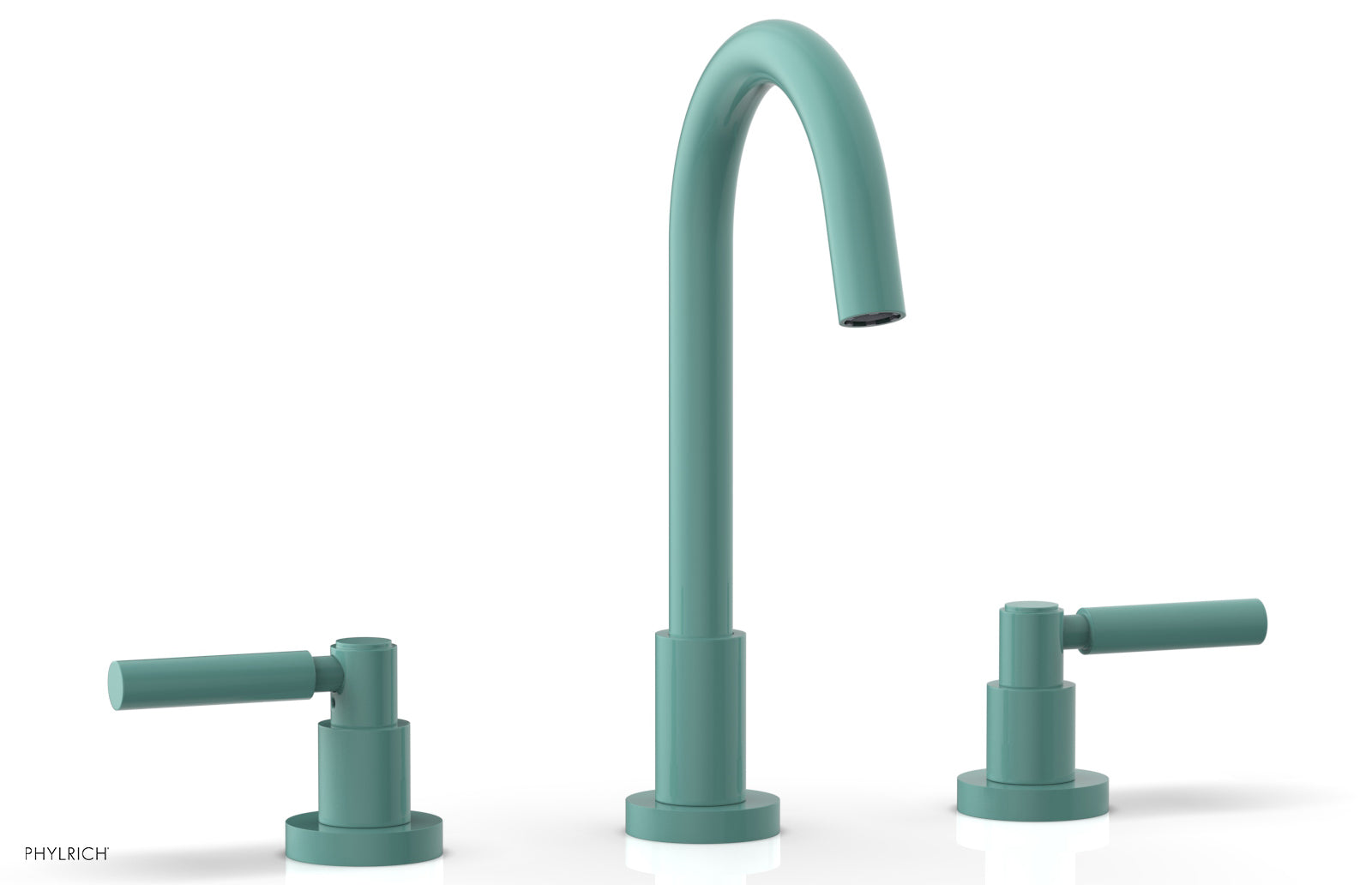 BASIC Widespread Faucet, 10 1/2" High Spout, Lever Handles D130 — image 1