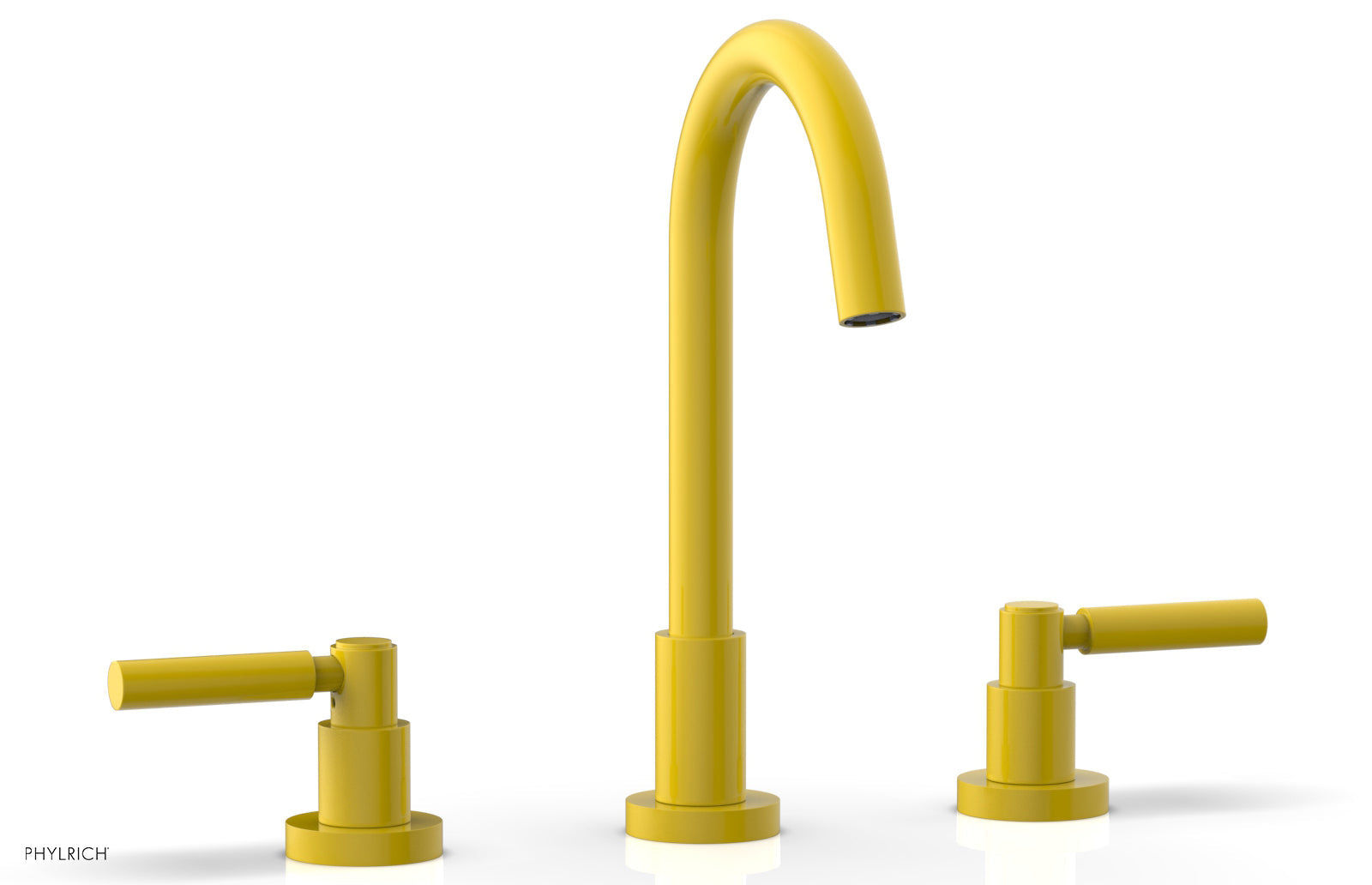 BASIC Widespread Faucet, 10 1/2" High Spout, Lever Handles D130 — image 1