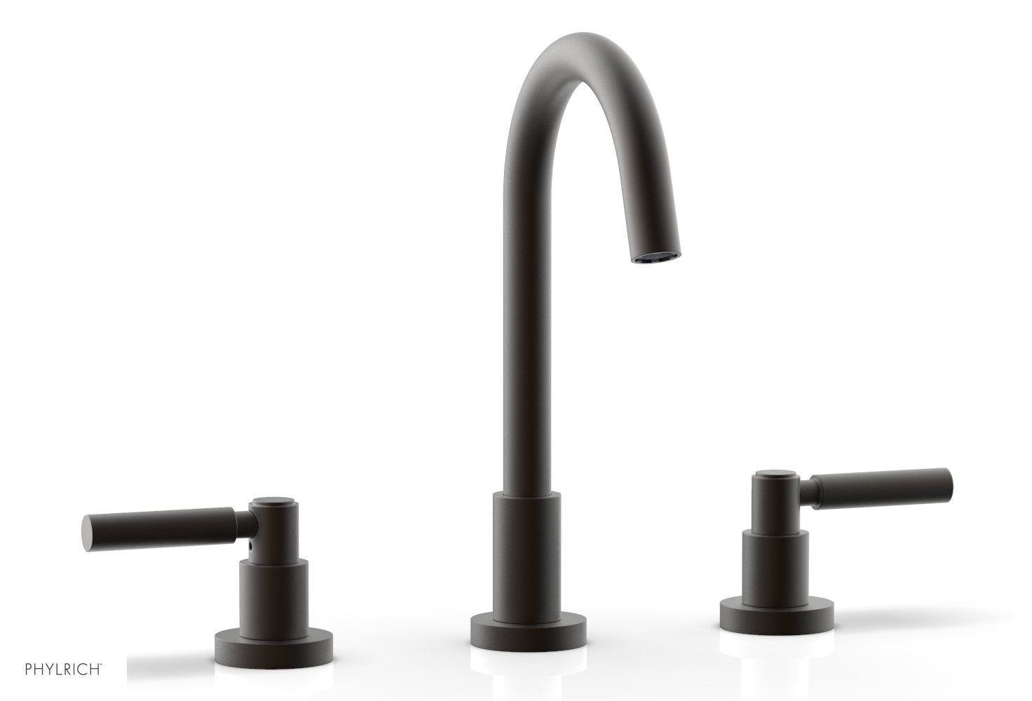 BASIC Widespread Faucet, 10 1/2" High Spout, Lever Handles D130 — image 1