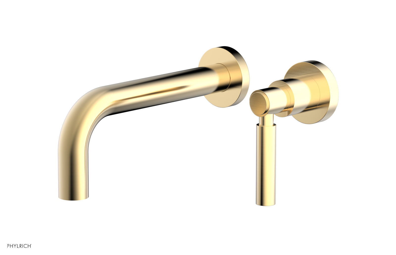 Basic Single Handle Wall Lavatory Set - Lever Handle D130-15