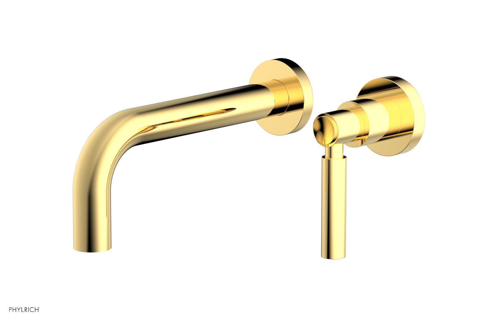 Basic Single Handle Wall Lavatory Set - Lever Handle D130-15 — image 1