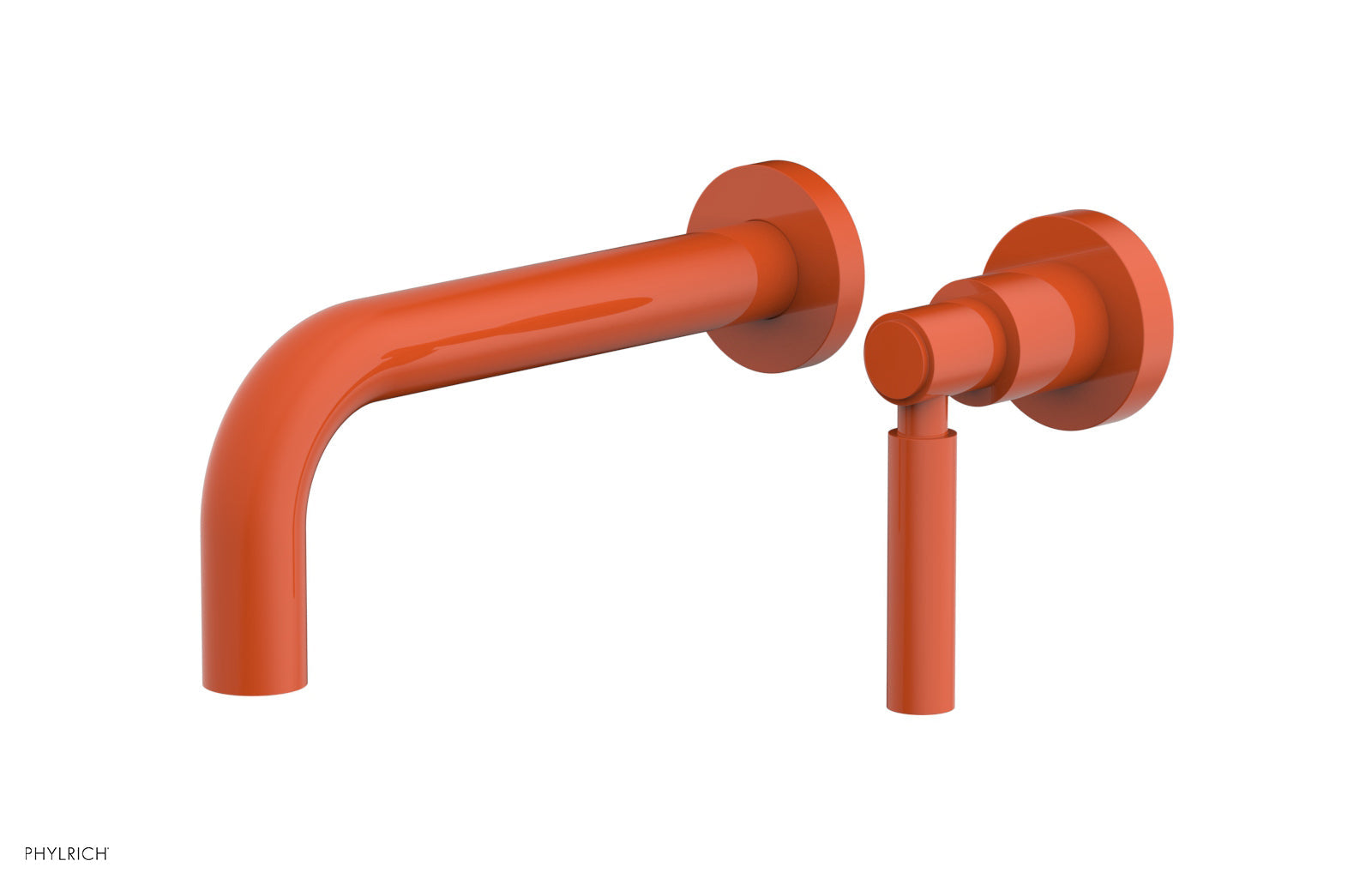 Basic Single Handle Wall Lavatory Set - Lever Handle D130-15