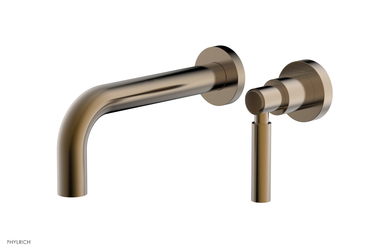 Basic Single Handle Wall Lavatory Set - Lever Handle D130-15 — image 1