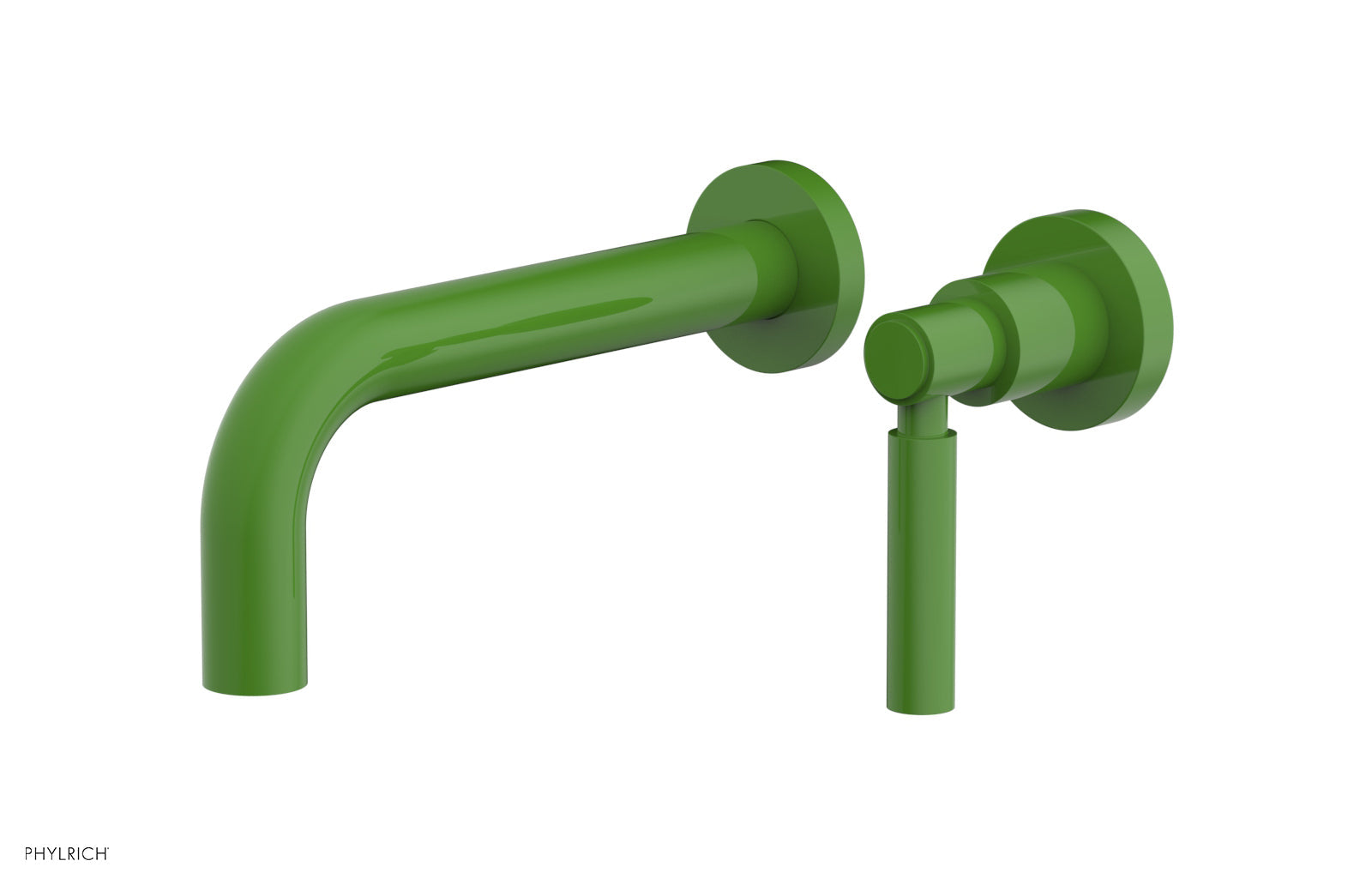 Basic Single Handle Wall Lavatory Set - Lever Handle D130-15