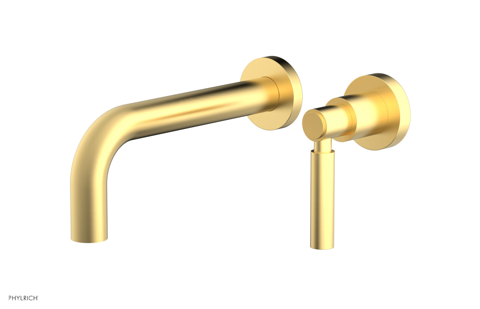 Basic Single Handle Wall Lavatory Set - Lever Handle D130-15 — image 1