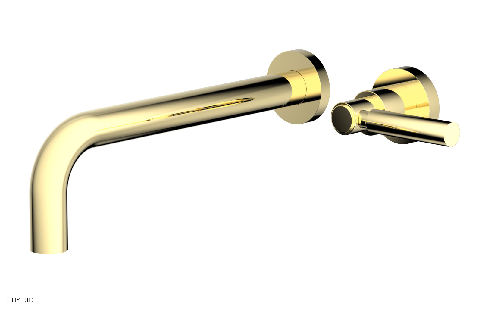 Basic 10" Single Handle Wall Lavatory Set - Lever Handle D130-16 — image 1