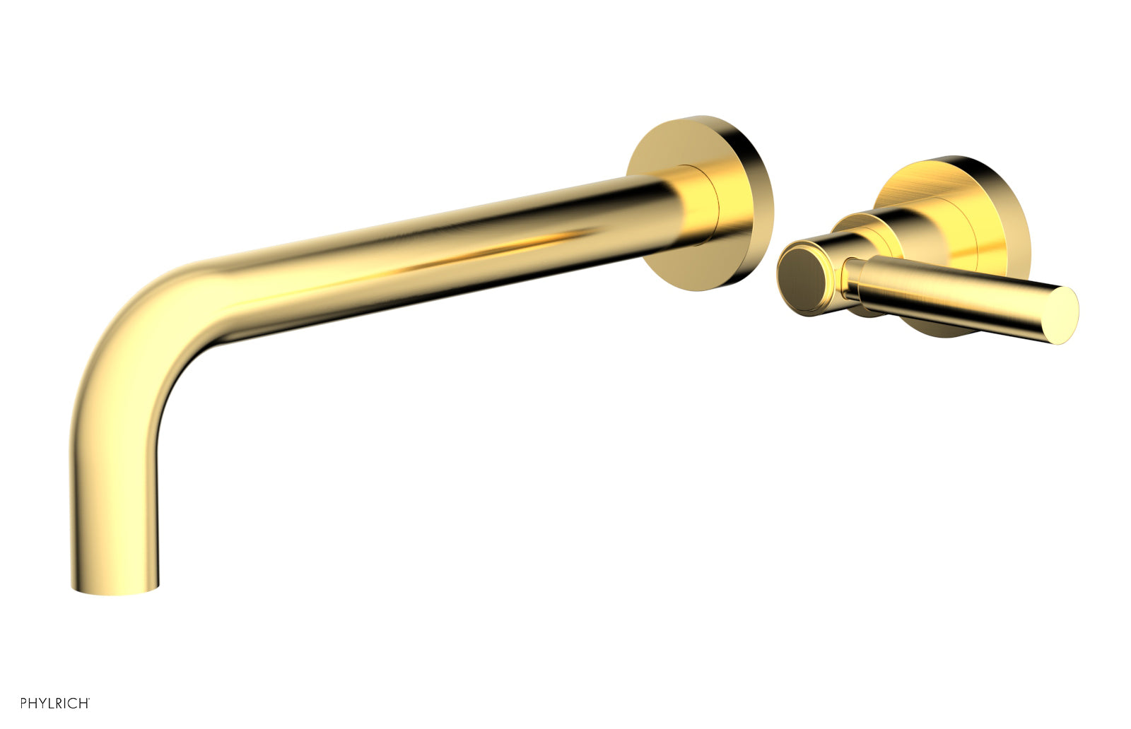 Basic 10" Single Handle Wall Lavatory Set - Lever Handle D130-16 — image 1