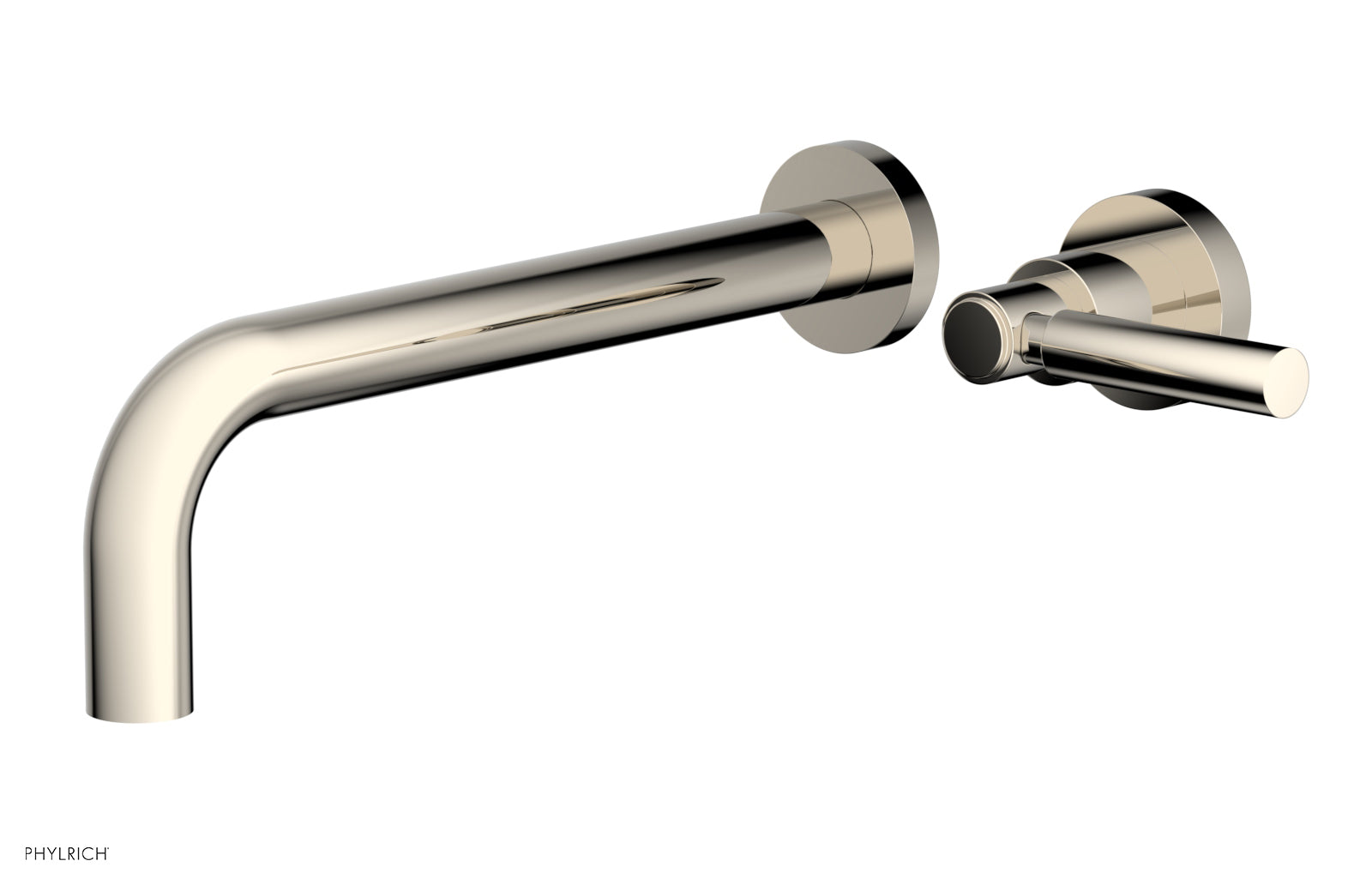 Basic 10" Single Handle Wall Lavatory Set - Lever Handle D130-16 — thumbnail 3