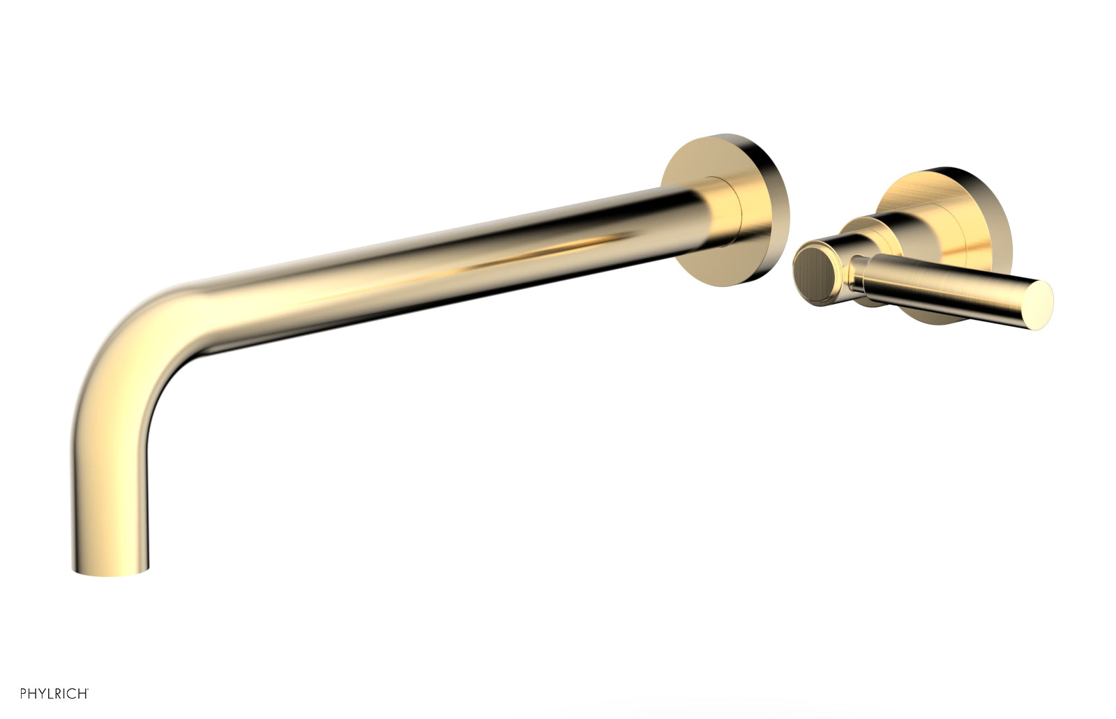 Basic 12" Single Handle Wall Lavatory Set - Lever Handle D130-17 — image 1