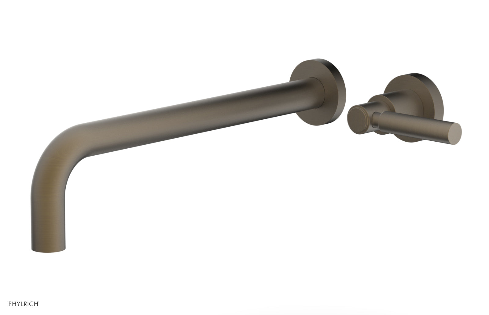 Basic 12" Single Handle Wall Lavatory Set - Lever Handle D130-17 — image 1