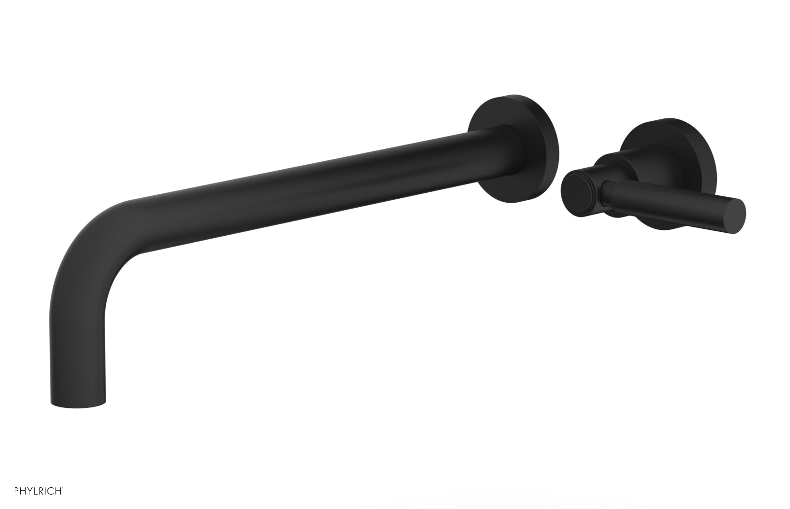 Basic 12" Single Handle Wall Lavatory Set - Lever Handle D130-17