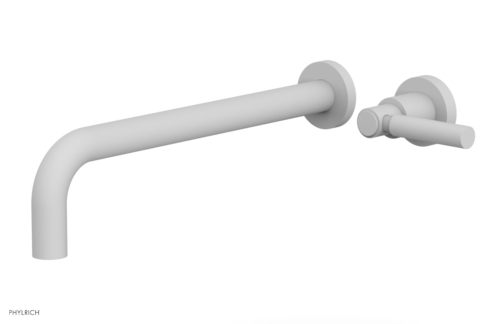 Basic 12" Single Handle Wall Lavatory Set - Lever Handle D130-17